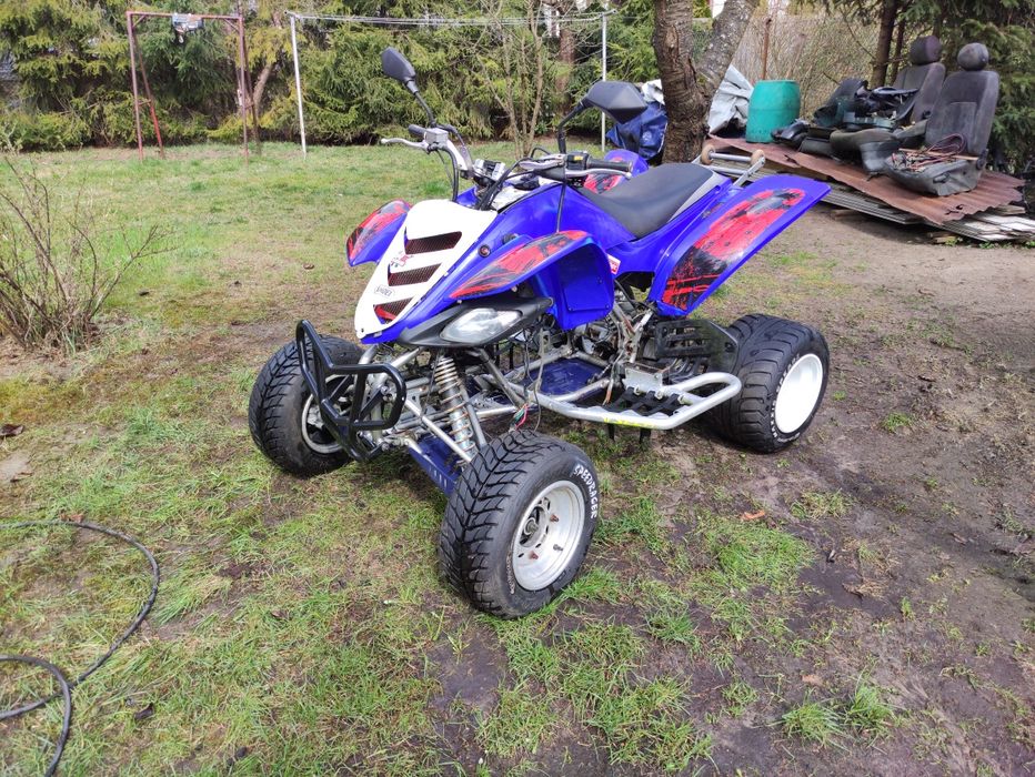 Yamaha Raptor 660 SWAP KTM Duke 790