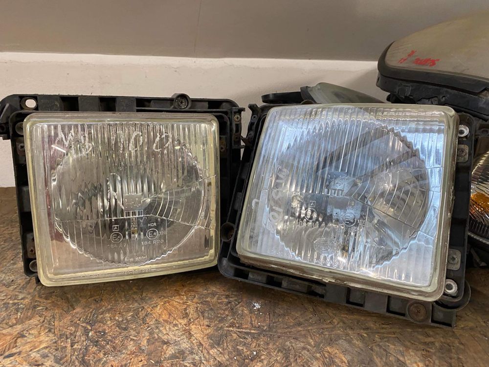 Lampy Mercedes MB100 Lewa Prawa Reflektory przód