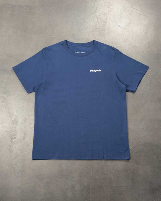 Футболка Patagonia P-6 Logo Responsibili T-Shirt Navy