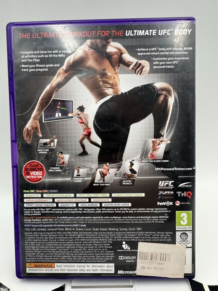 UFC Trainer Kinect Xbox 360 Gwarancja