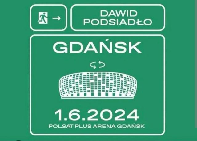 Bilet Dawid Podsiadło Gdańsk 1.06.2024