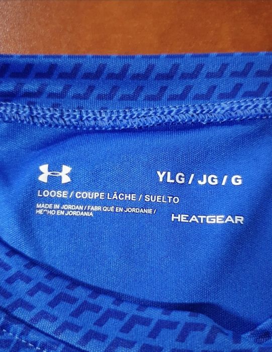 Under Armour z USA koszulka młodzieżowa r 152/158  fluo