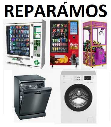 Reparamos  lavar roupa e louça " Vending Machines" e Microonda,TV