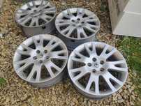 Felgi Aluminiowe 17" 5x108 renault laguna 2  oryginał CZUJNIKI tpms