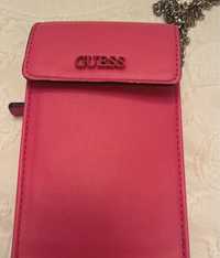 Bolsa / mala pequena guess rosa