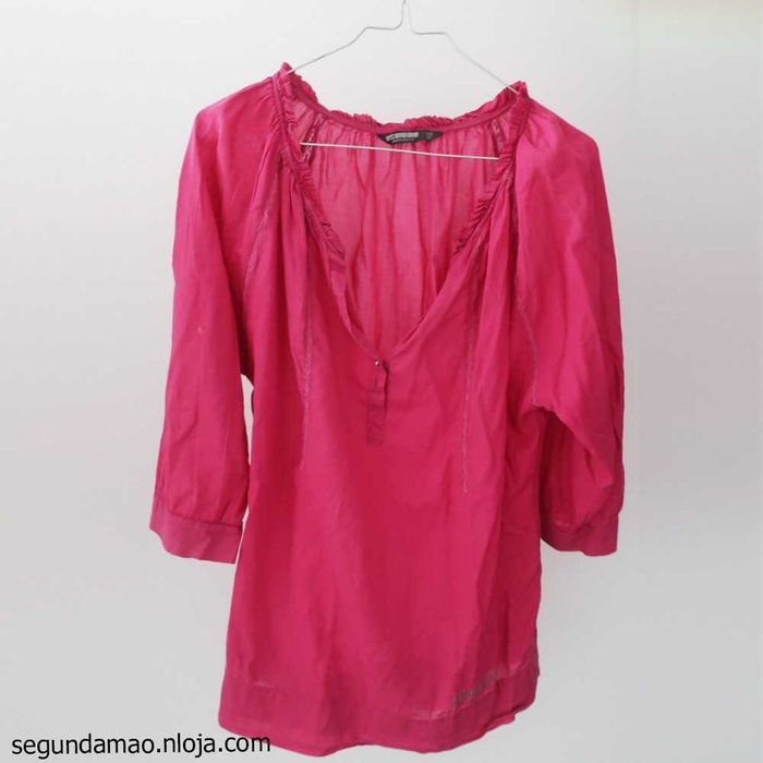 Blusa rosa Bus Urban Wear + Oferta dos portes