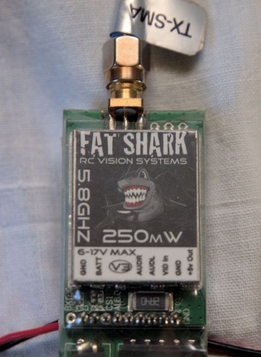 Kit Óculos FatShark Predator RC VisionV3 Teleporter FPV Drones