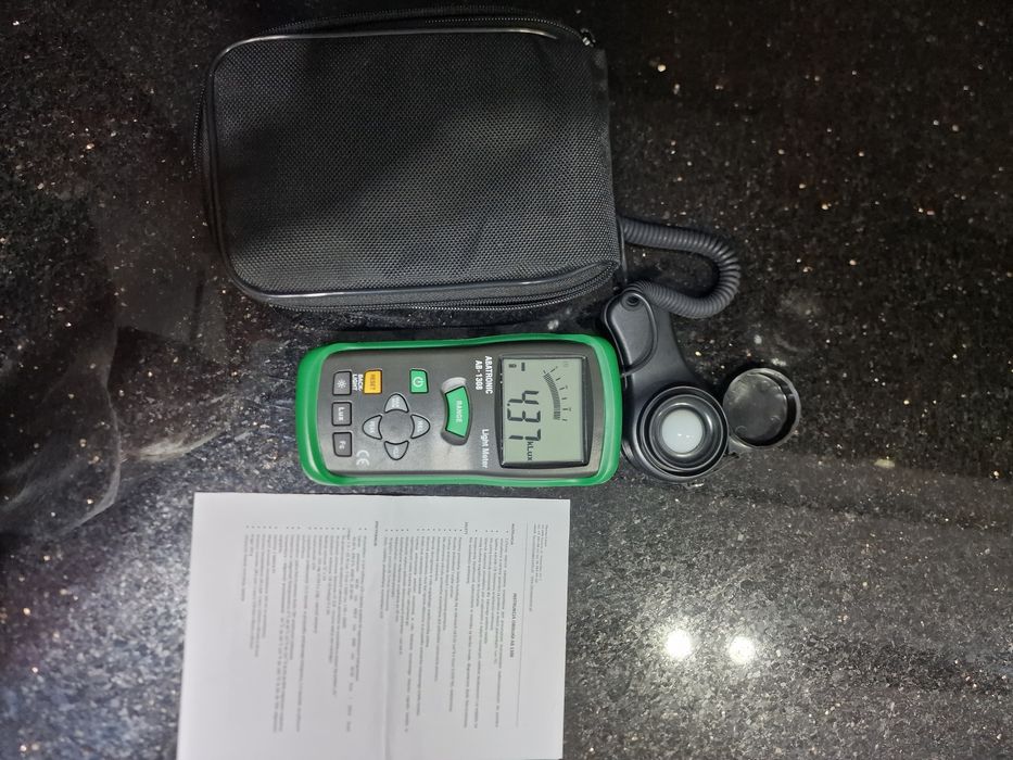 Luksomierz profesjonalny ABATRONIC AB-1308 miernik oświetlenia światła