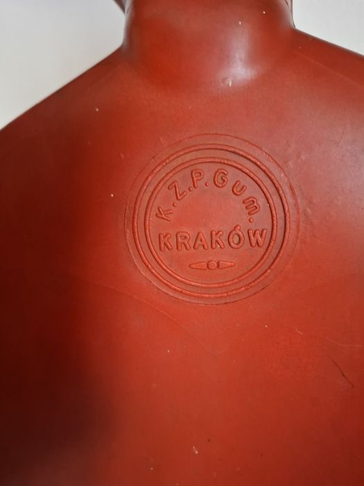 Termofor Vintage K.Z.P.GUM Kraków, Unikalny Termofor Retro, Kultowy Te