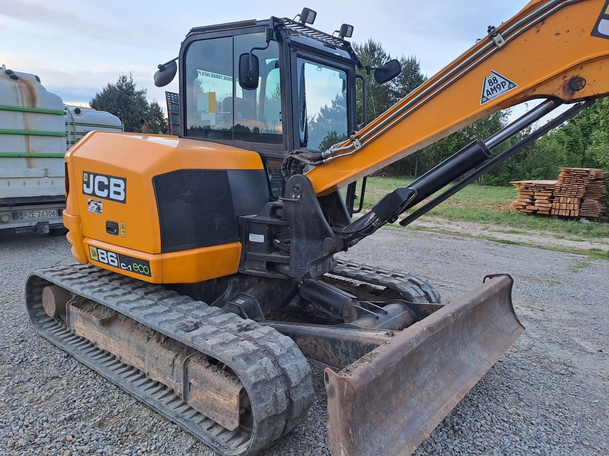 Koparka jcb 86c 2015r