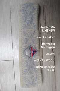 Norlender  Norweska opaska wełniana, Uniseks, Wełna, Roz. S-XL