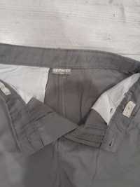 Spodnie materiałowe szare 164