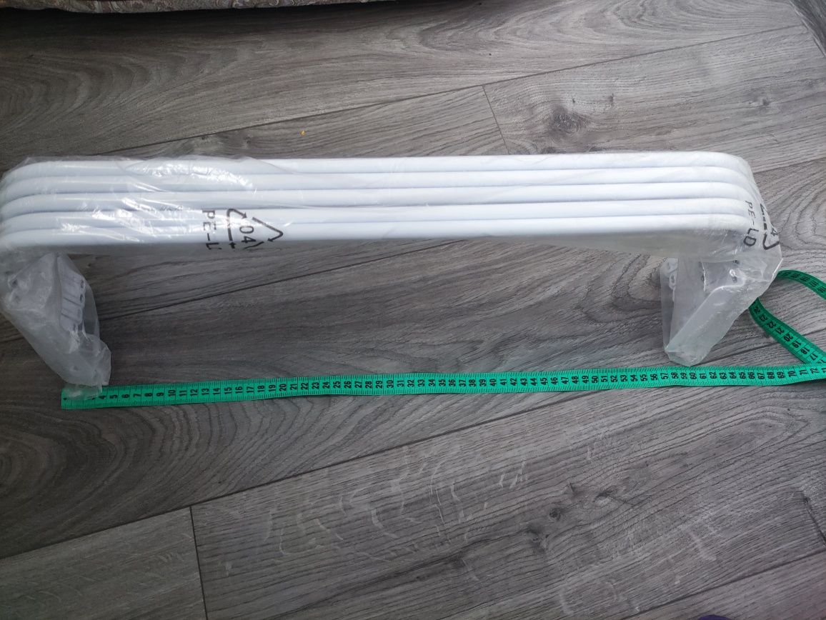 Сушарка для білизни настінна Casa Si Towel Flex 3 White
