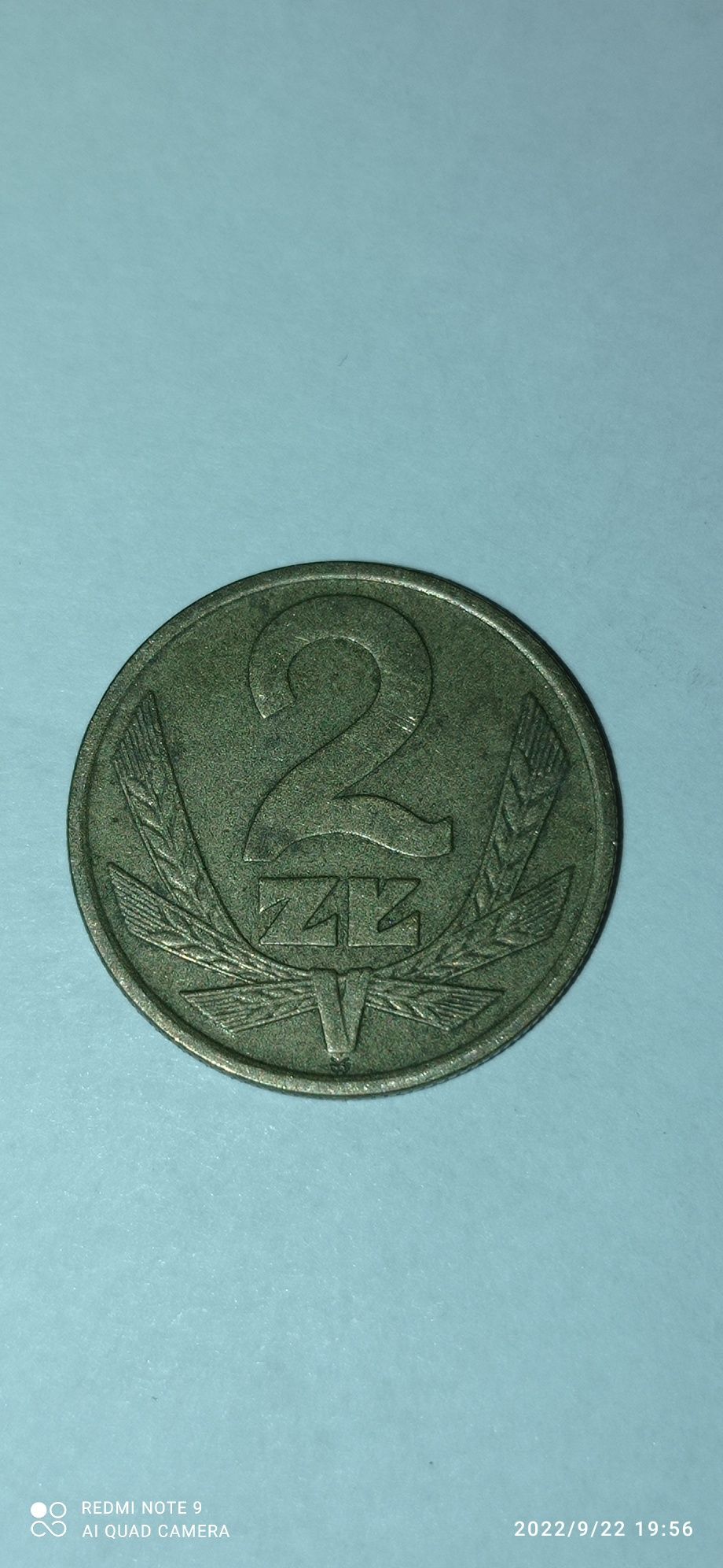 2 zł z 1976 r moneta PRL-u
