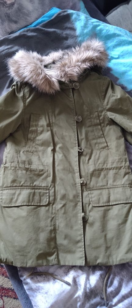 Kurtka zimowa parka H&M rozmiar 34