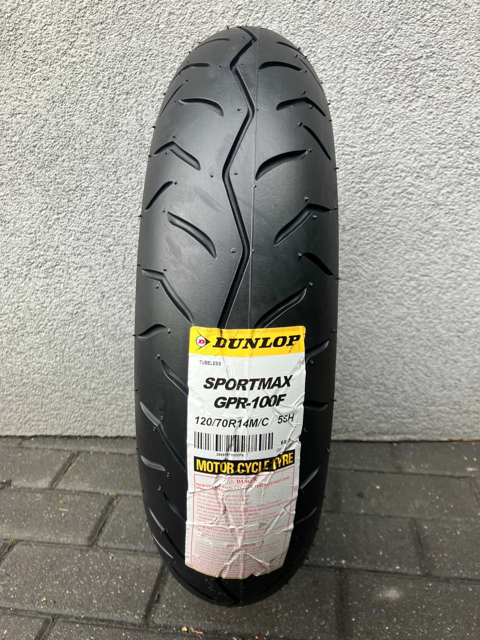 Dunlop Sportmax GPR-100F 120/70R14 55H T-Max SR Motard Nexus Runner