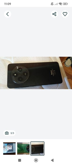 Redmi 14c preto 256GB 8gb ram a funcionar perfeitamente