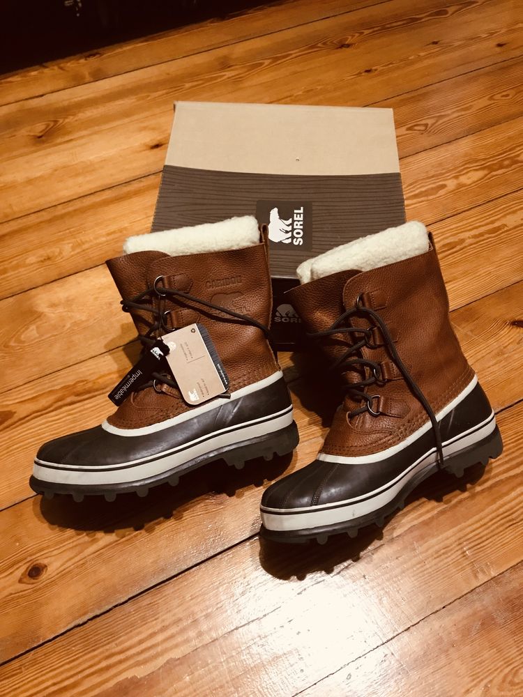 SOREL Caribou wool 44 sniegowce buty zimowe myśliwskie Canada