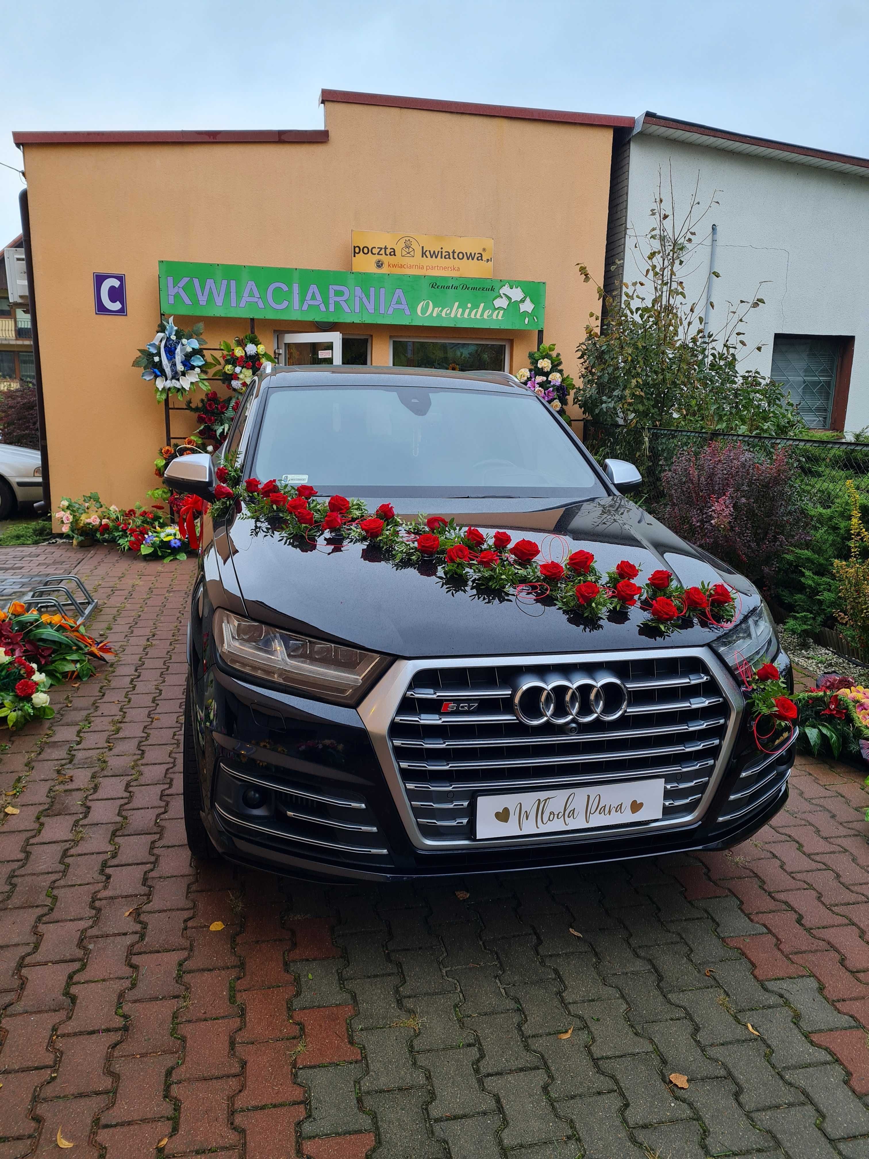 Samochód do ślubu wesele inne okoliczności Audi SQ7