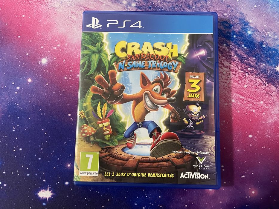 Jogo Crash Bandiccot Trilogy PS4