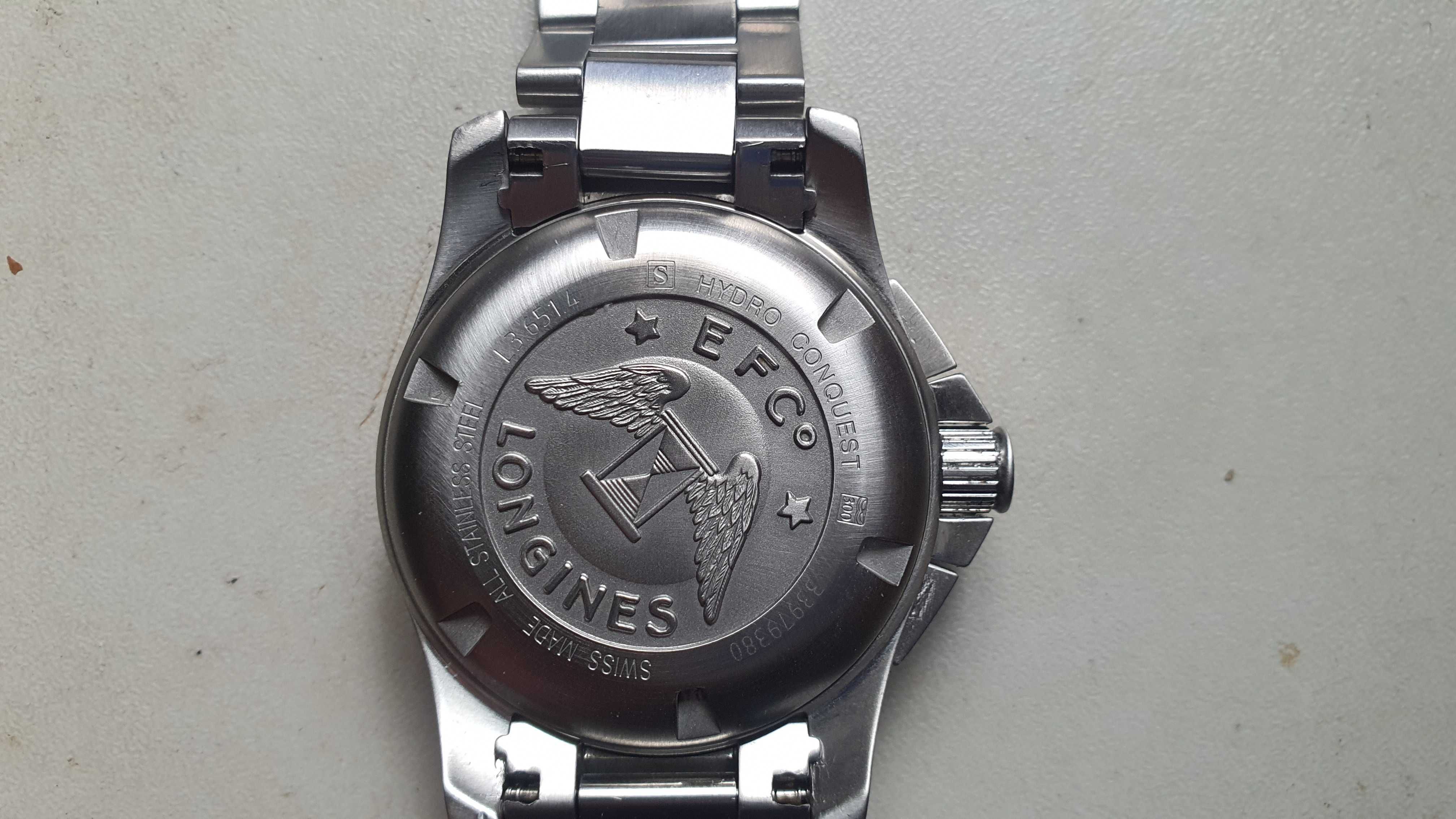 longines - hydroconquest - automat - chronograf - zegarek