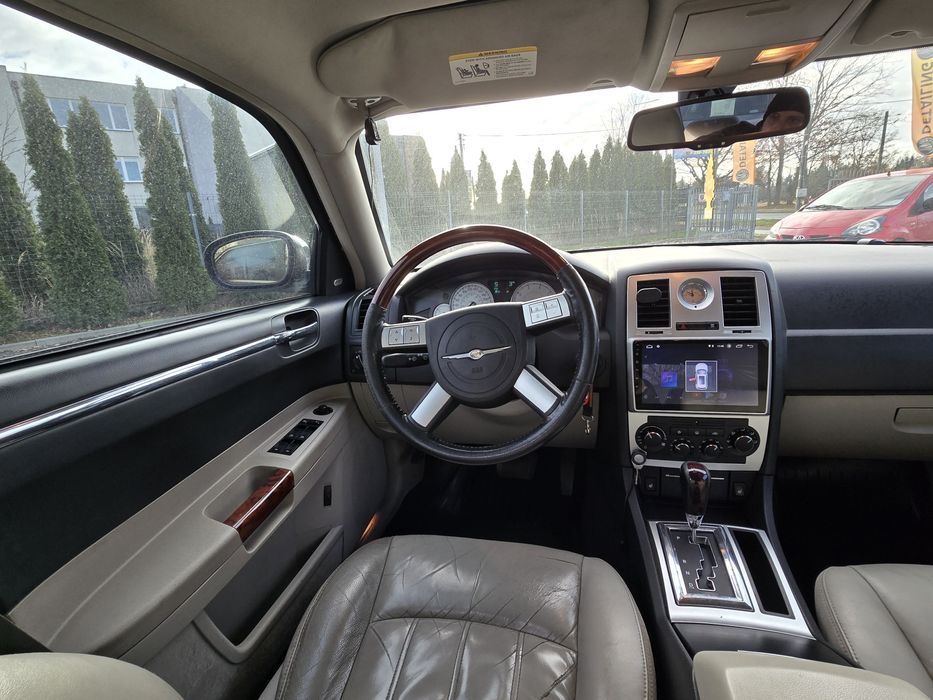 Chrysler 300c 3.0 CRD 2006r Skrzynia Automat Czarny Bogato wyposażony