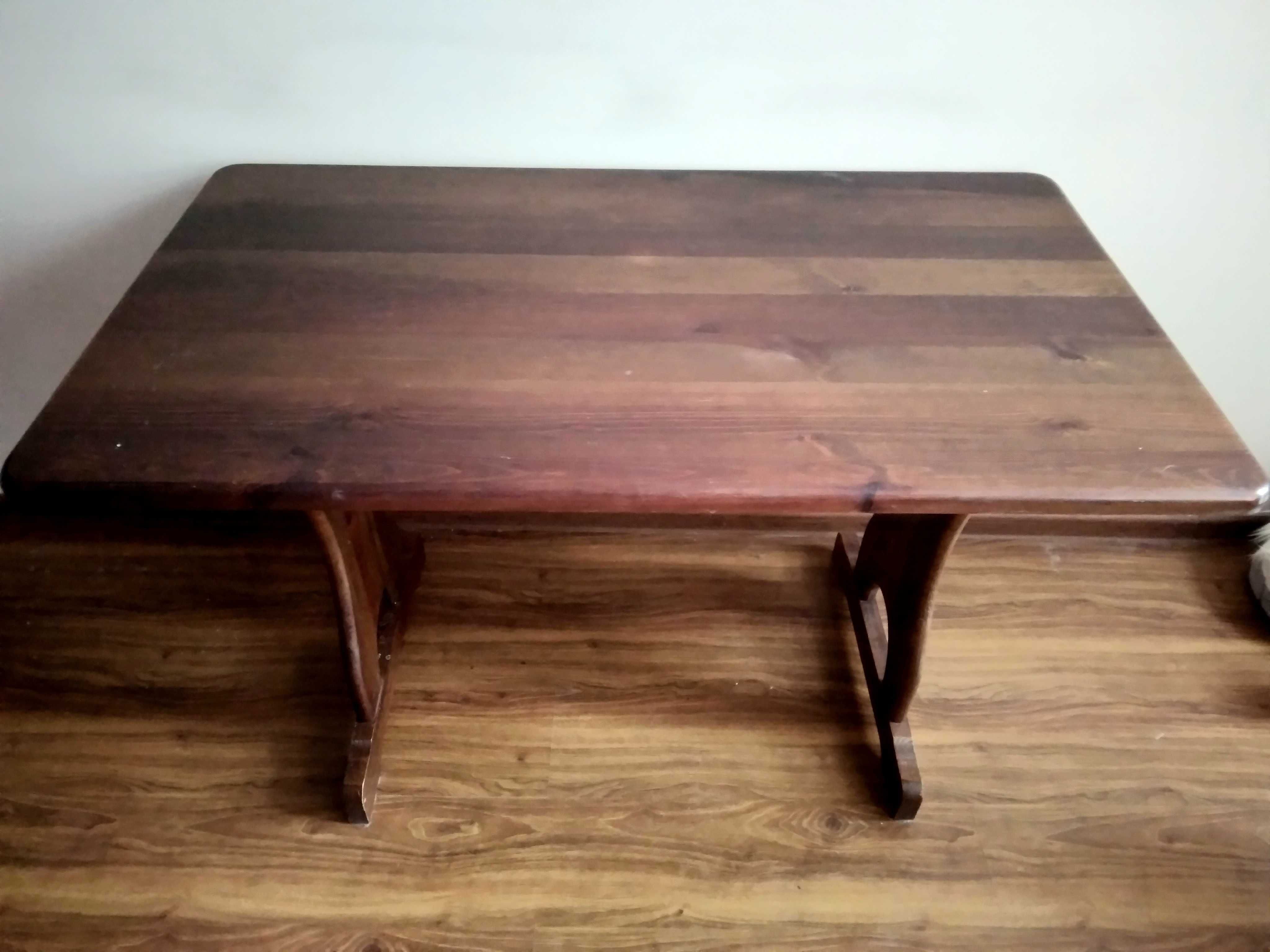 Stół ława drewnian