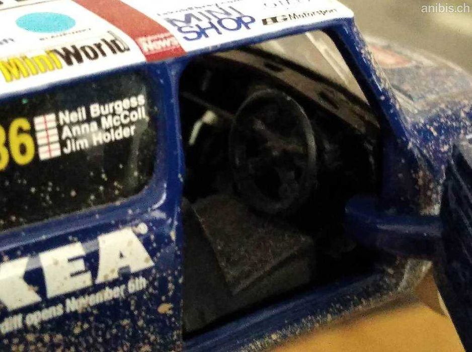 Miniatura Mini Cooper Classic WRC - Edição Limitada