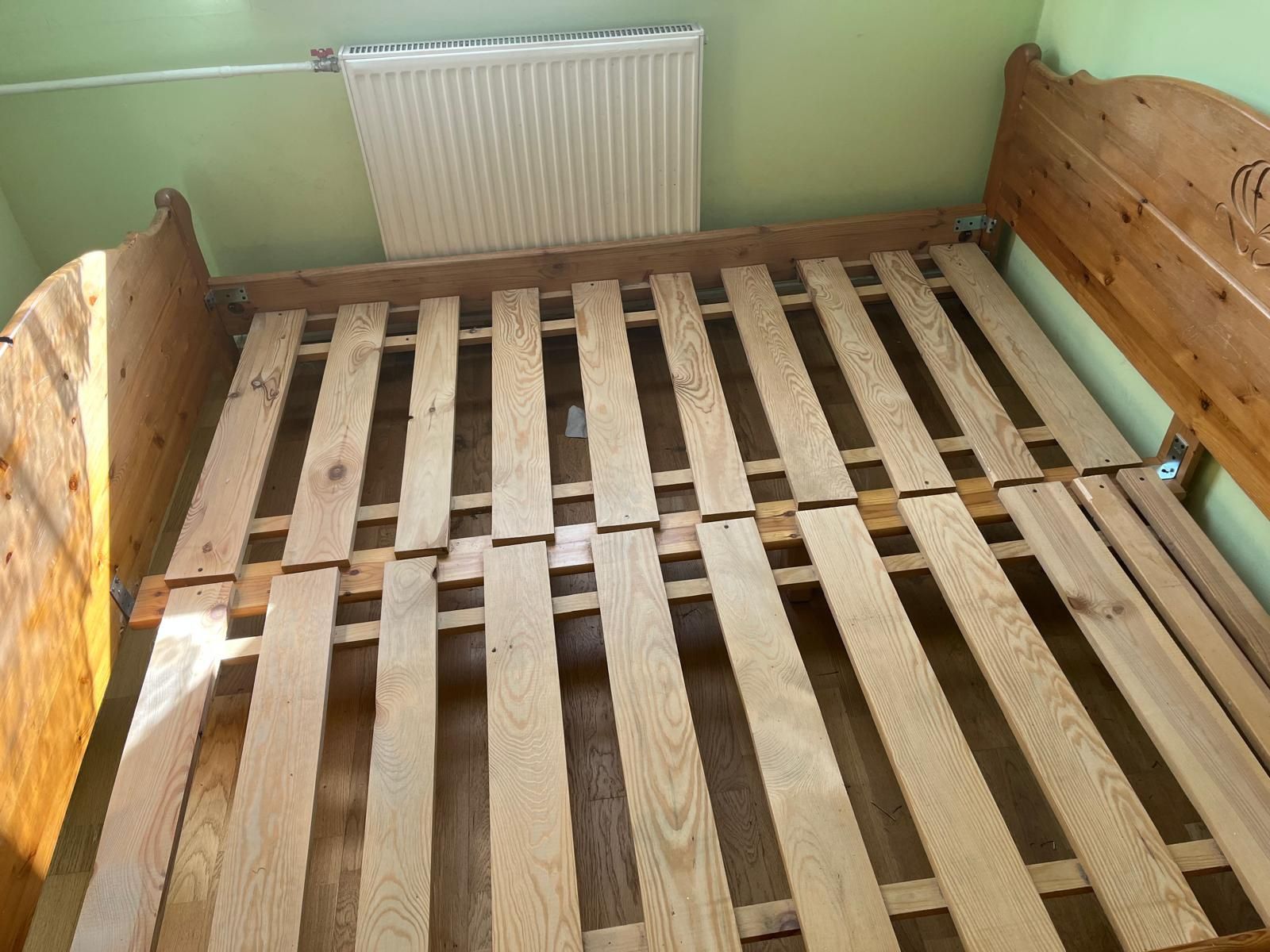 Łóżko łoże drewniane boho rustykalne