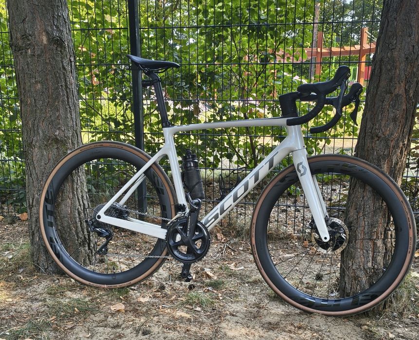 Scott Addict RC L + PRO kokpit Syncr IC SL, ultegra 2x11 mech, dowod z