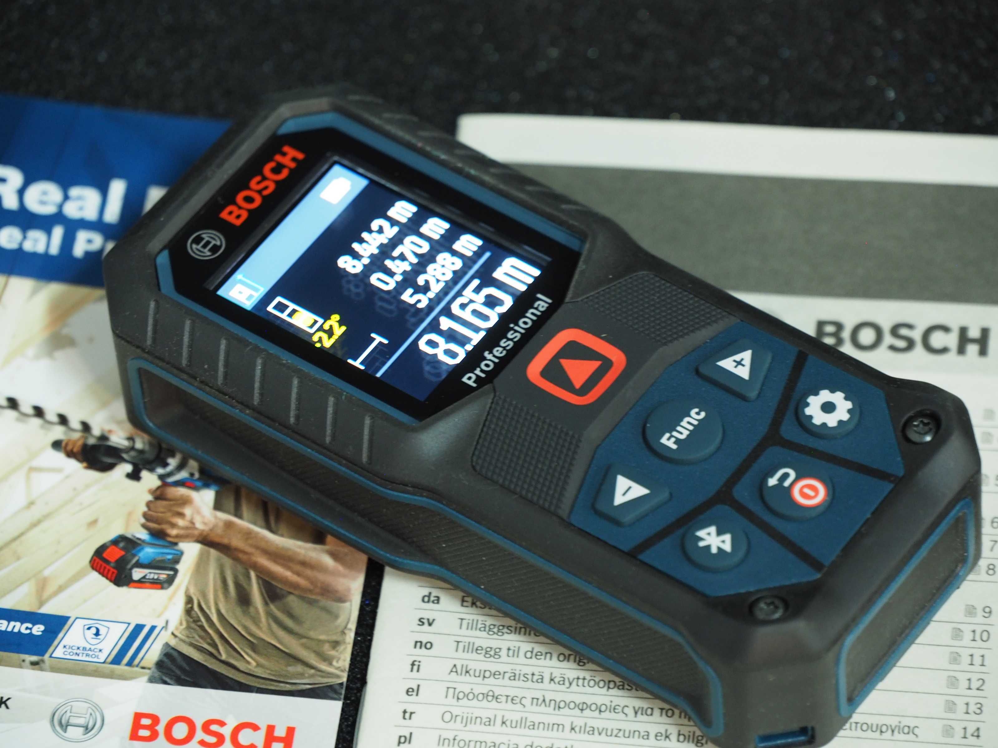 BOSCH GLM 50-27C dalmierz laserowy HEAVY-DUTY odporny IP65 wurth aeg