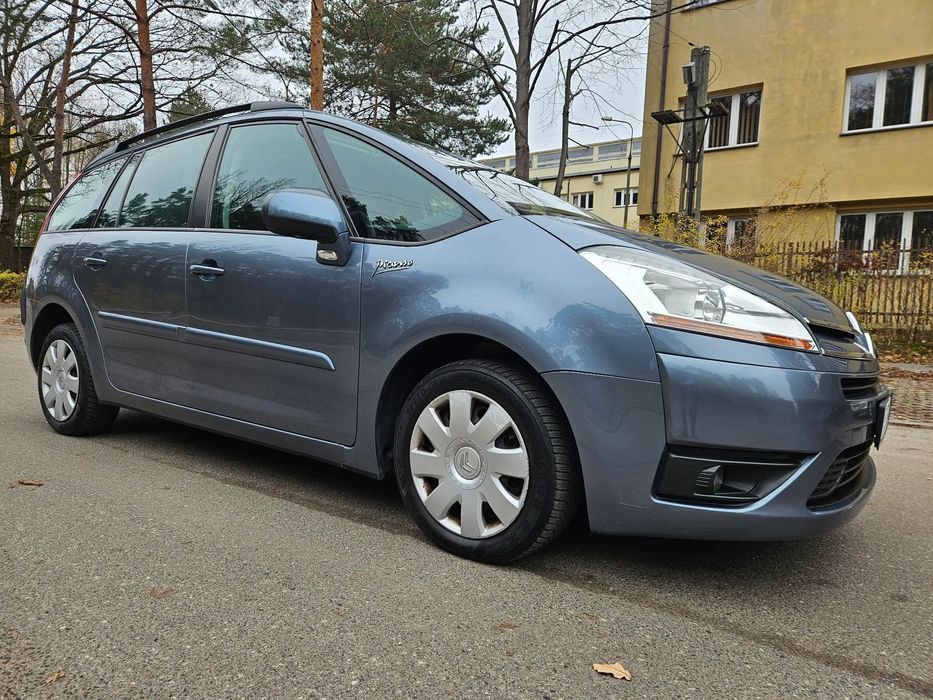 Citroën C4 Grand Picasso 1,8i 125KM, Benzyna, Niski Przebieg, 7 Osób, 2 Kpl Kół !!!
