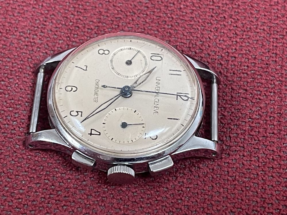Zegarek Universal Geneve 285. Chronometer do Naprawy