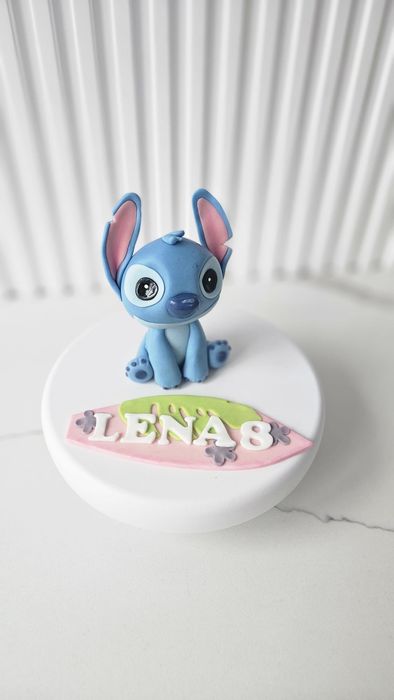 Stitch z masy cukrowej figurka na tort