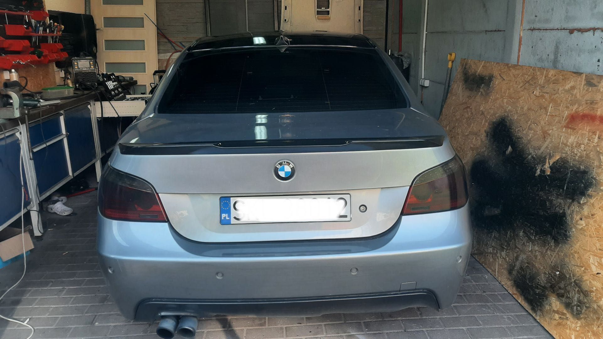 Spojler lotka BMW E60 spoiler CZARNY POŁYSK / CARBON