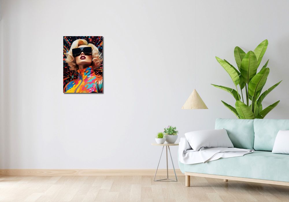 Obraz 40x60cm Retro Futuryzm