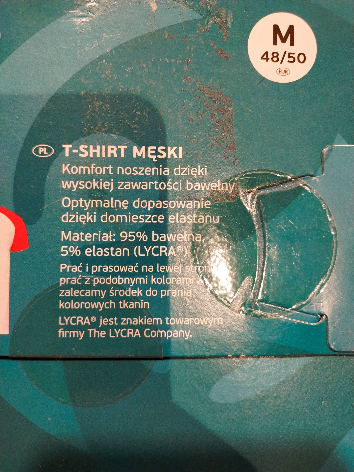 T-shirt męski r M Polska