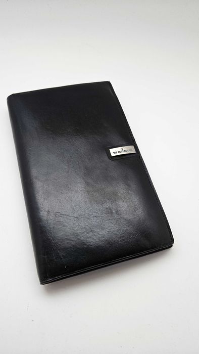 Vip Collection - czarny skórzany notatnik