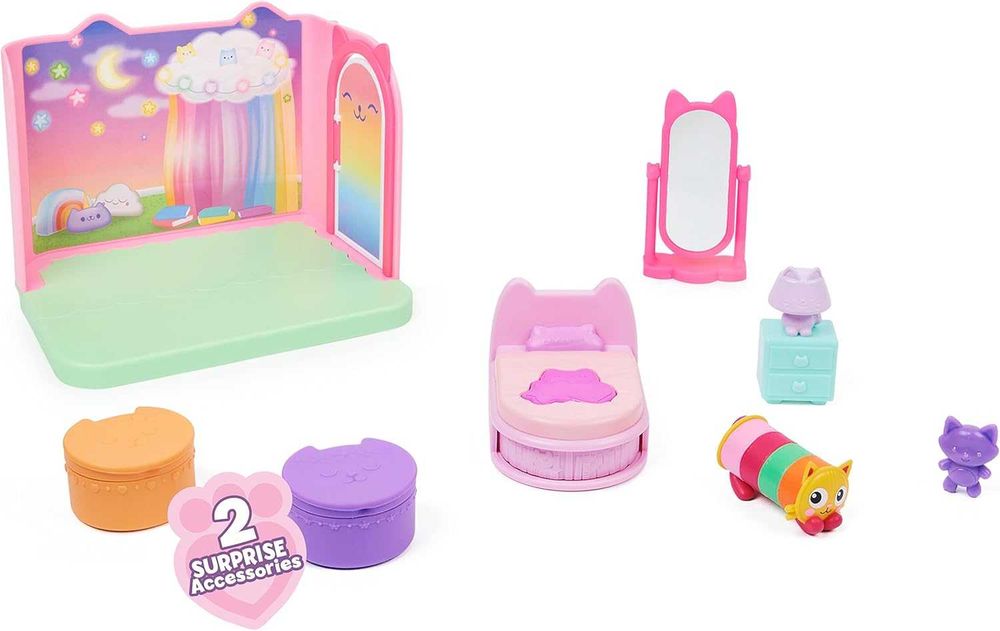 Ігровий набір Gabby's Dollhouse Ляльковий будиночок: Спальна кімната
