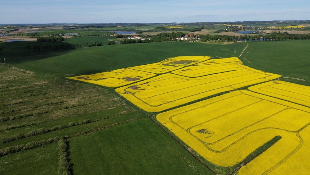 WARMIA i MAZURY -  0,52 ha  -  Działka budowlana malowniczo położona