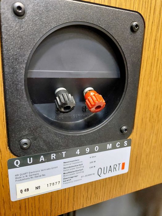 Kolumny MB Quart 490MCS - piękny stan