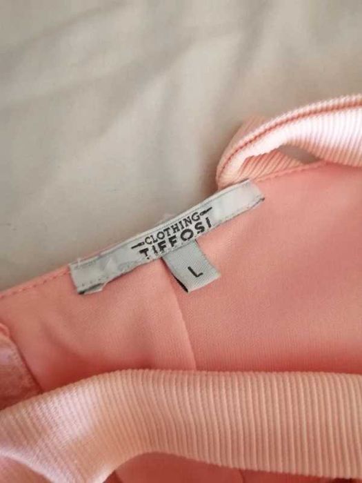 Vestido Tiffosi rosa claro