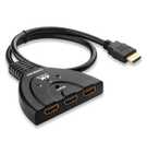 Przełącznik HDMI 4K 3-portowy rozdzielacz HDMI 3w1 koncentrator