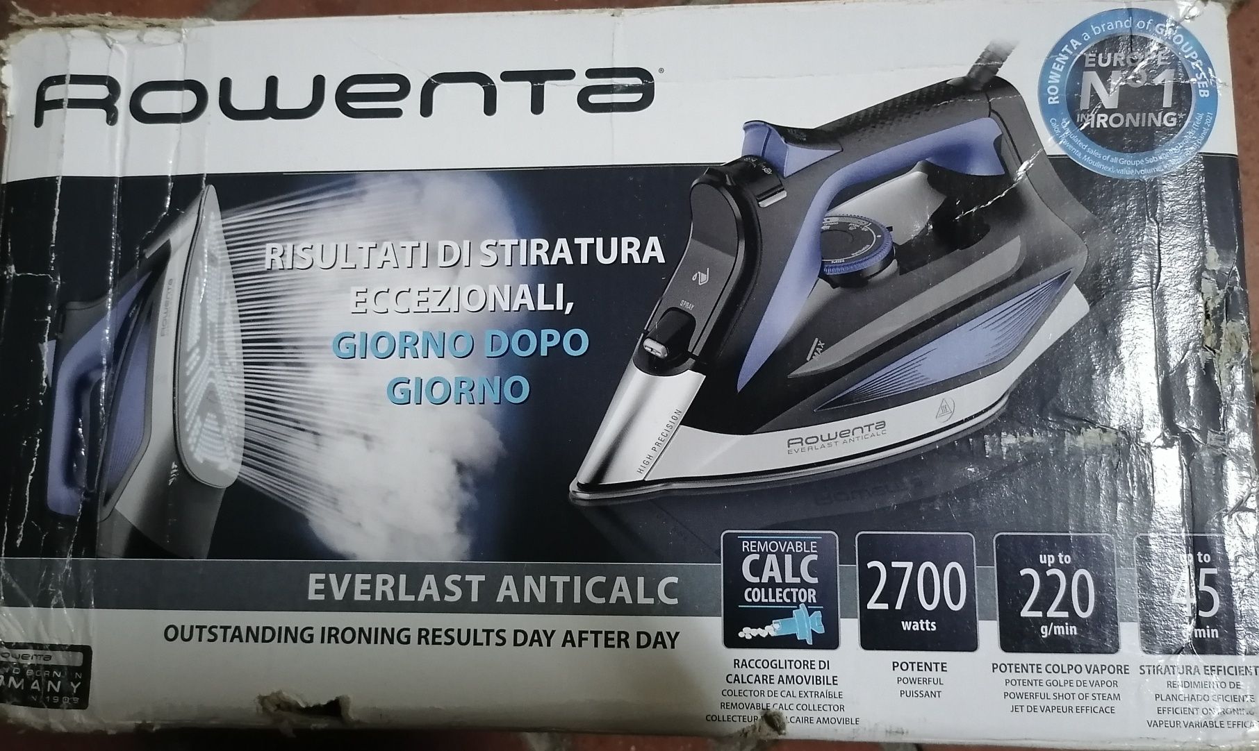 Ferro a Vapor ROWENTA DW7320D1 Everlast