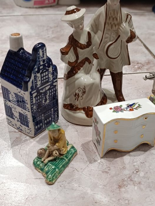 Одним лотом вінтажні статуєтки Leonardo, AYNSLEY MINIATURE