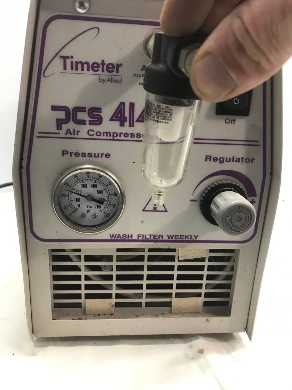 Портативный воздушный компрессор, Timeter PCS 414, медичне обладнання