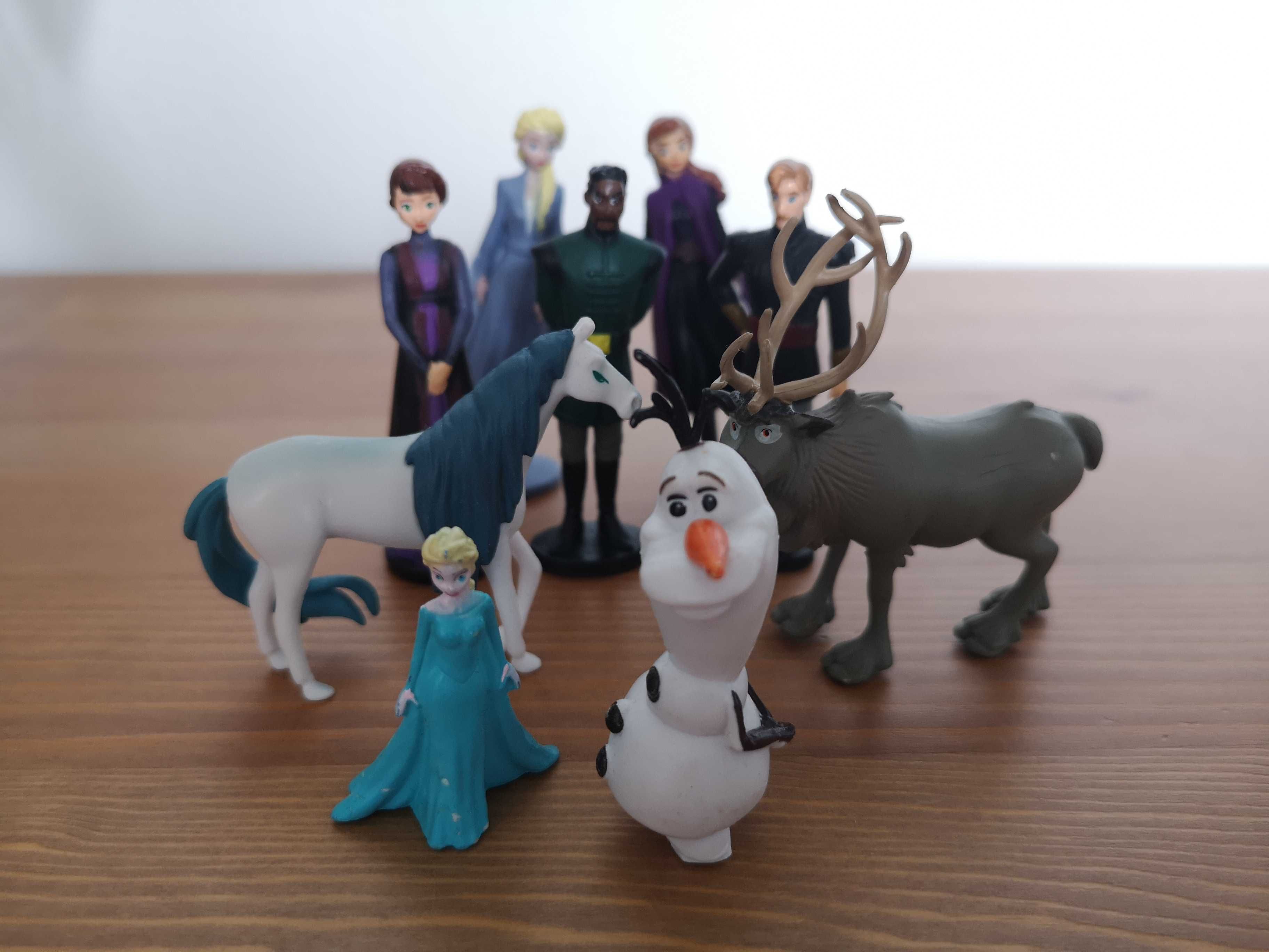 figurki Disney Store Frozen Kraina Lodu zestaw 9 sztuk