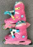 Patins em Linha em Excelente Estado Número 28
