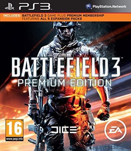 Battlefield 3 Premium Edition + 5 dodatków Gra na PS3