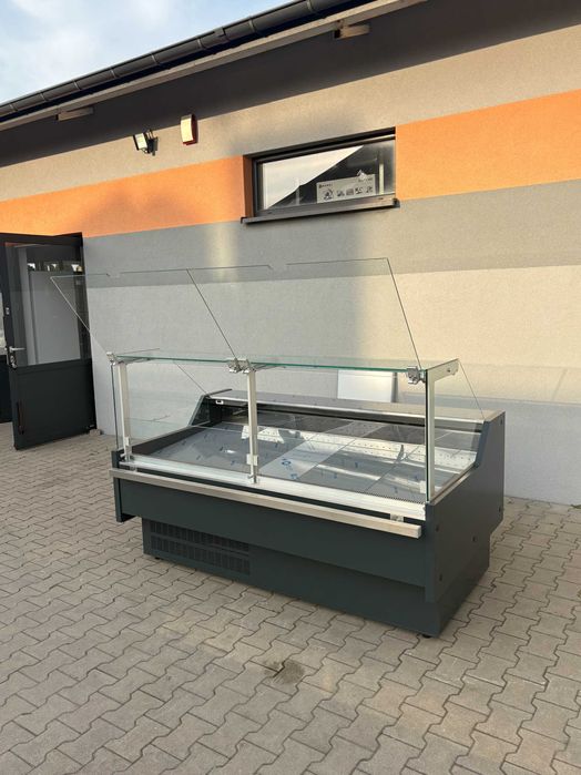 Lada chłodnicza 2025r NOWA szyby na siłownikach lada chłodnicza